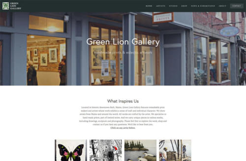 green lion gallery screenshot